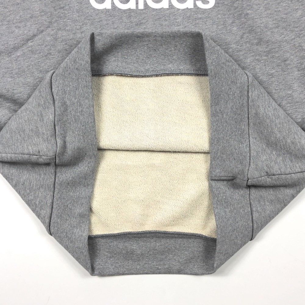 Adidas Trefoil Gray Pullover Hoodie Sweatshirt - Picture 11 of 13